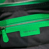 Refined Faux Leather Handbag - Statement Silhouette | Women's Designer-Inspired Purse #370 - alternate angle view (image 8) of designer-inspired handbag