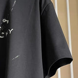 Back view of Givenchy luxury clothing with logo-detail design