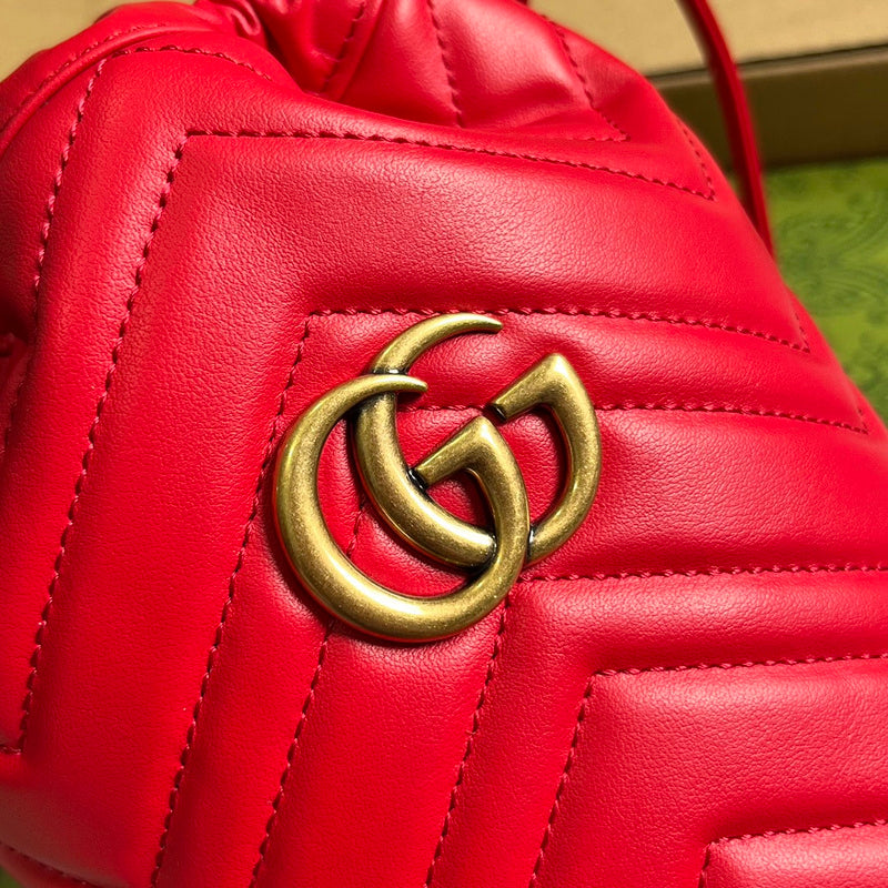 Back view of modern chic women's handbag – women's statement bag
