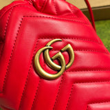 Back view of modern chic women's handbag – women's statement bag