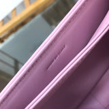 Handle and strap detail of signature chic women's handbag – women's luxury handbag
