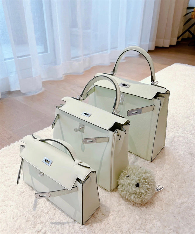 Close-up detail of timeless bag design