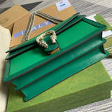 Handle and strap detail of classic statement women's handbag – women's designer-style accessory