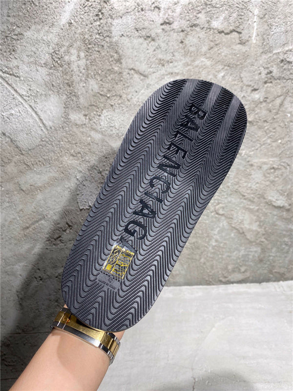 Balenciaga sandals Style 145 - logo and branding close-up