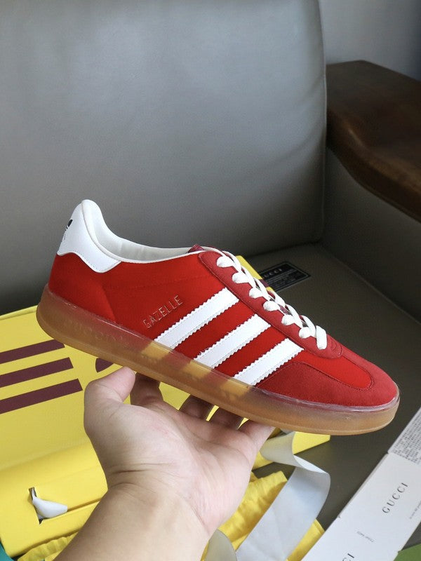 Gucci two-tone luxury sneakers view 6 sleek tonal finish