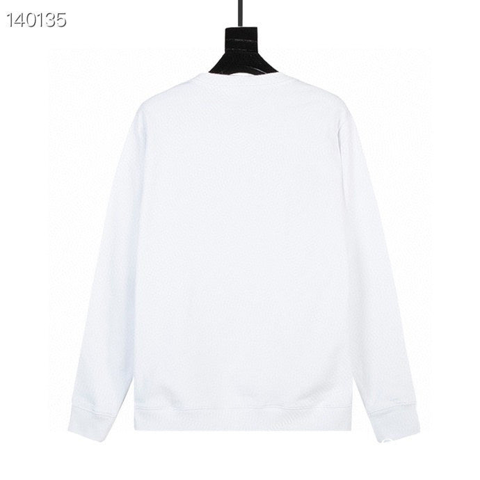 Back view of Louis Vuitton luxury clothing with label-forward styling