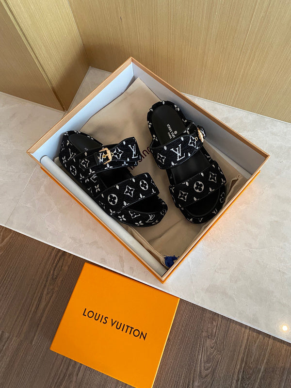 Louis Vuitton shoes Style 391 - styled lifestyle view