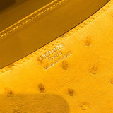 Side view of timeless structured handbag