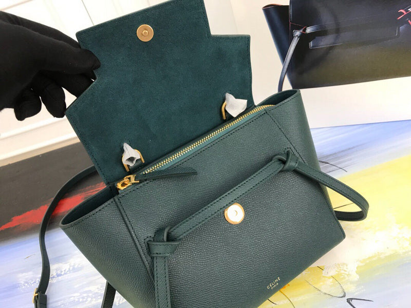 Top view of statement modern women's handbag – women's premium purse