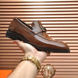 Hermès Grey Classic Ballet Flats - Back View