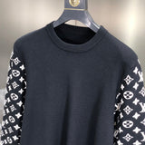 Front view of Louis Vuitton luxury clothing with tailored silhouette