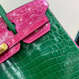Close-up detail of considered bag design