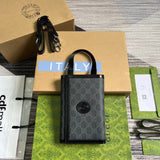 Front view of polished classic women's handbag – women's luxury accessory