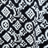 Front view of Louis Vuitton cotton t-shirt with monogram-inspired silhouette