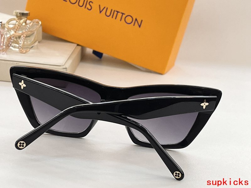 Side view of Louis Vuitton unisex sunglasses