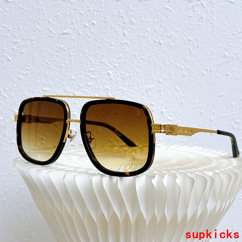 Lifestyle view of Louis Vuitton unisex sunglasses