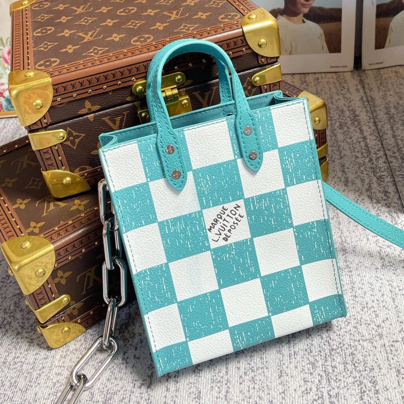 Front view of polished statement women's handbag – women's premium purse