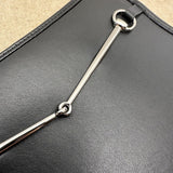 Side profile of statement refined women's handbag – women's luxury handbag