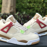 Nike stone beige luxury sneakers view 9 chunky sole construction