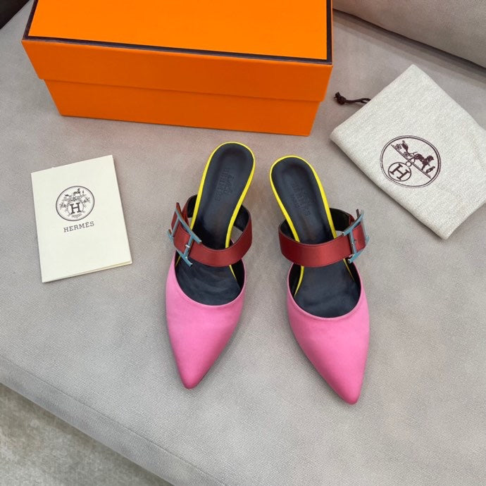 Hermes shoes Style 374 - angled studio shot
