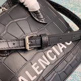 Polished Premium PU Leather Handbag - Smooth Faux-Leather Exterior | Women's Premium Handbag #655 - alternate angle view (image 8) of designer-inspired handbag