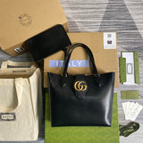 Front view of classic elevated women's handbag – women's luxury handbag