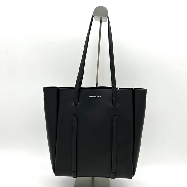 Balenciaga Veau Baltimore Double Sided Small Everyday Tote Gris Fossile Black | Premium Leather Tote