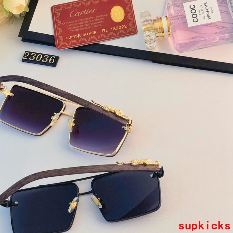 Lifestyle view of Cartier unisex sunglasses