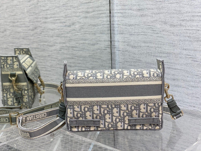 Back view of sleek refined women's handbag – women's statement bag