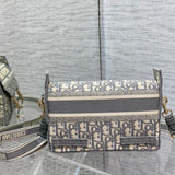 Back view of sleek refined women's handbag – women's statement bag