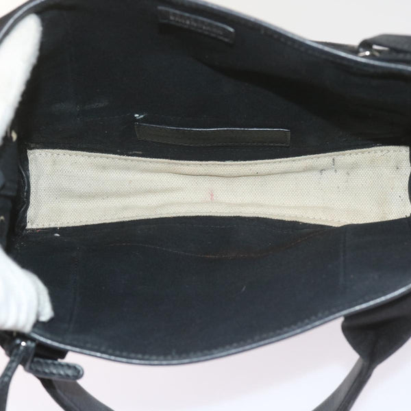 Balenciaga Hand Bag Canvas Black White 390346 | Designer Luxury Handbag