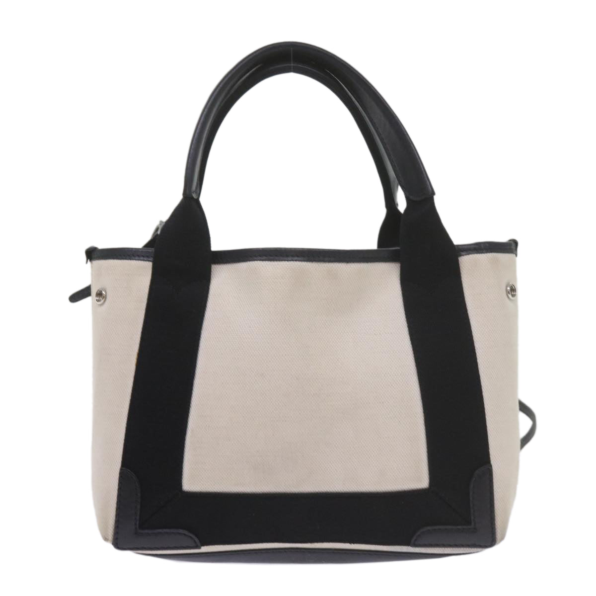 Balenciaga Hand Bag Canvas Black White 390346 | Designer Luxury Handbag