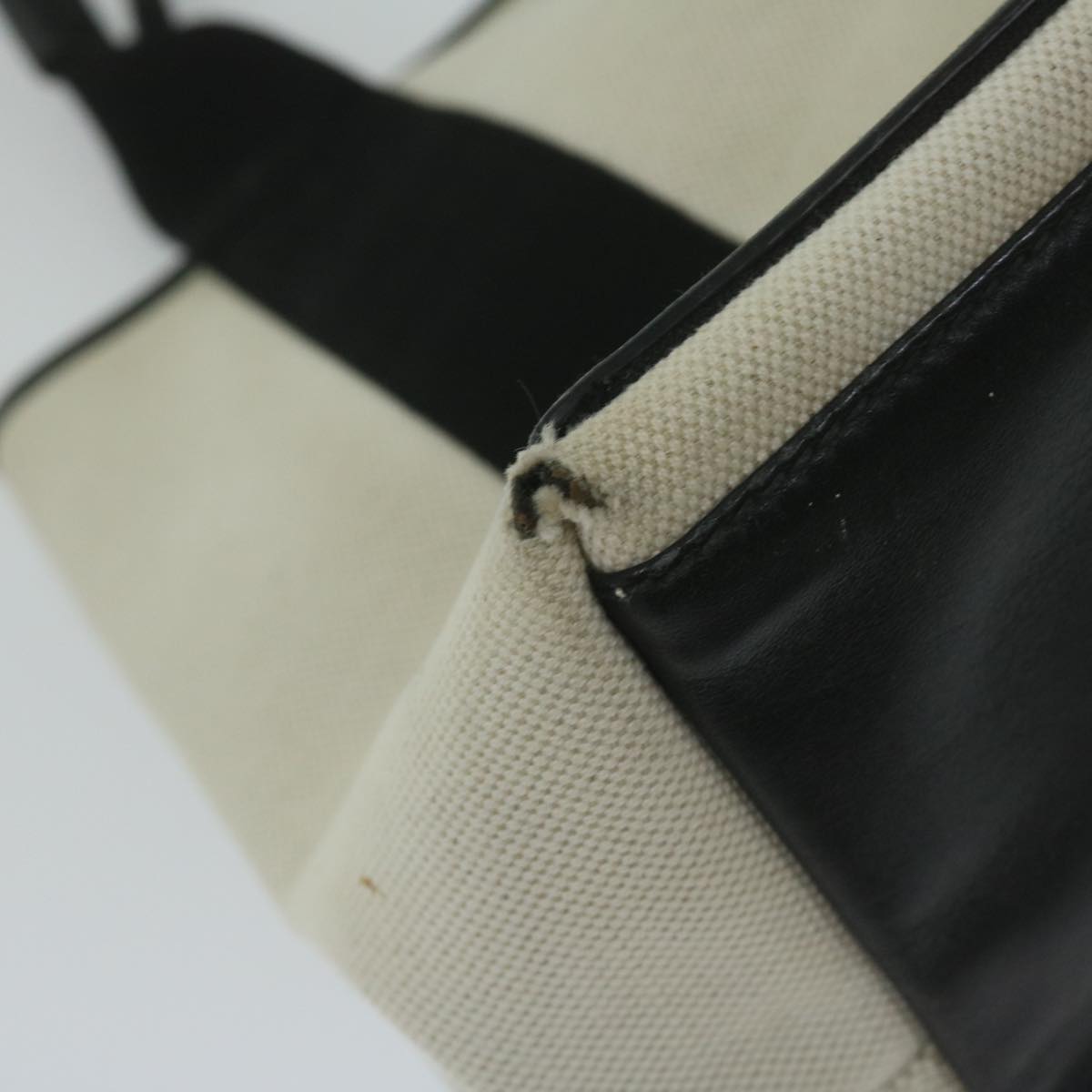 Balenciaga Tote Bag Canvas White 339933 — Premium Leather Tote