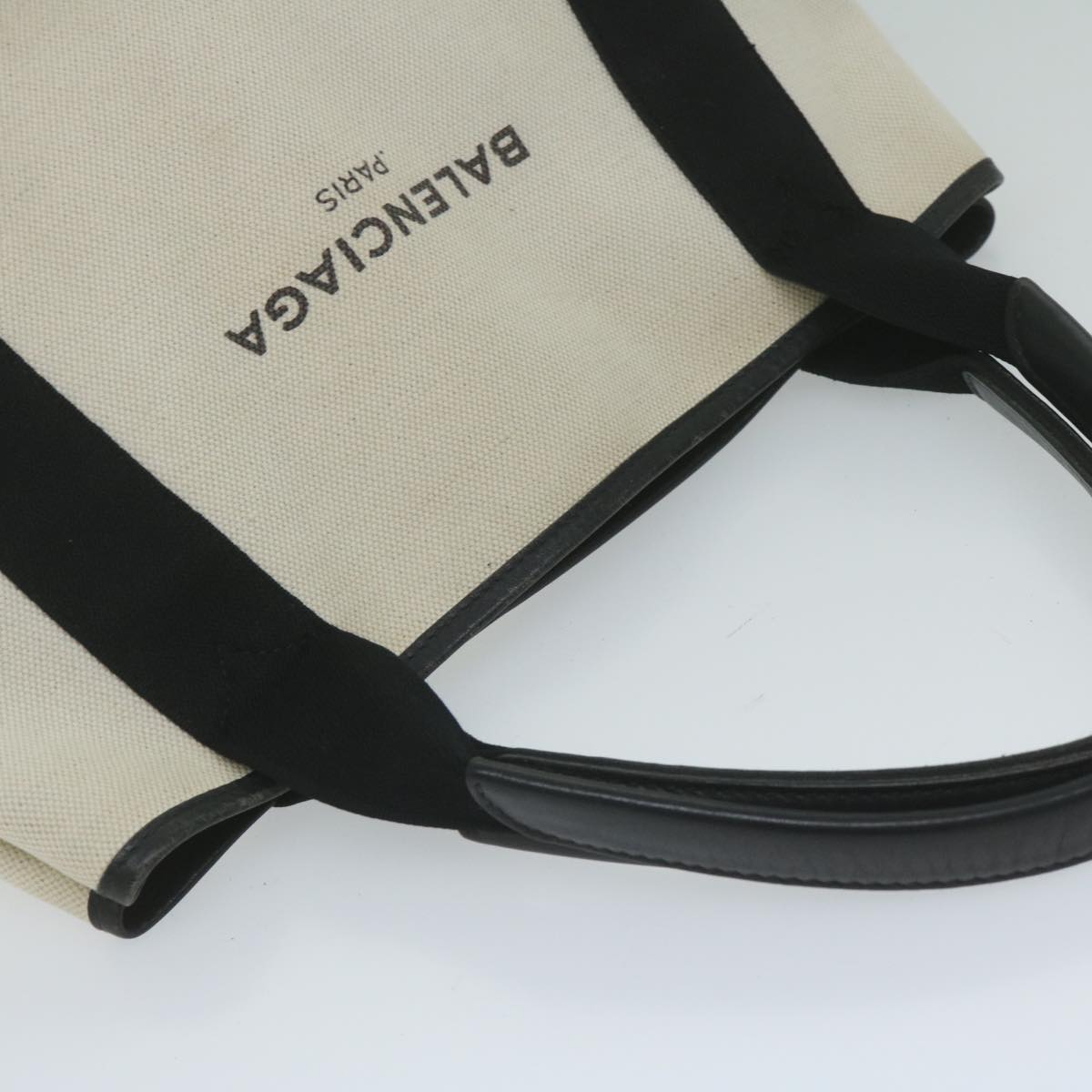 Balenciaga Tote Bag Canvas White 339933 — Premium Leather Tote