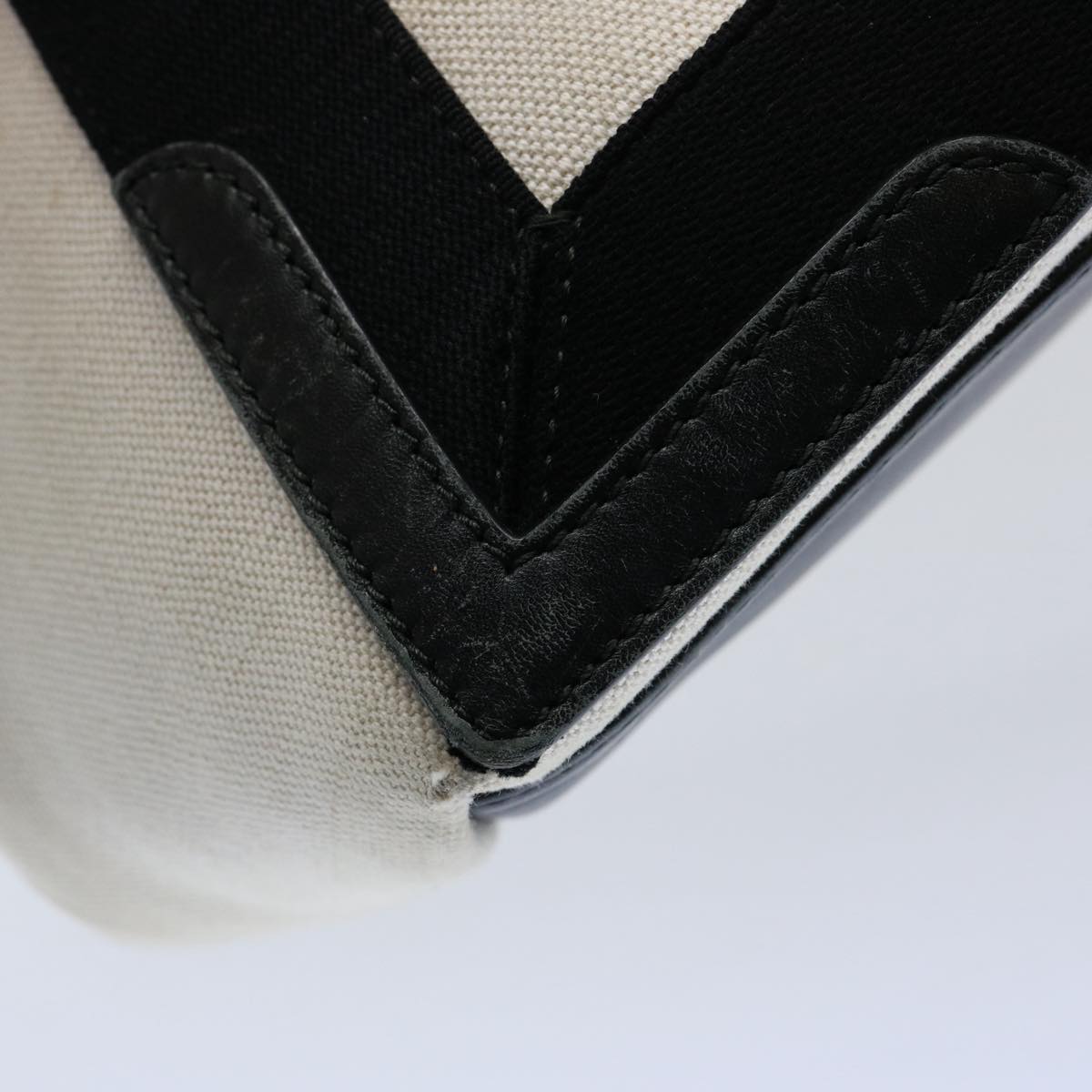 Balenciaga Tote Bag Canvas White Black 339933 — Premium Leather Tote