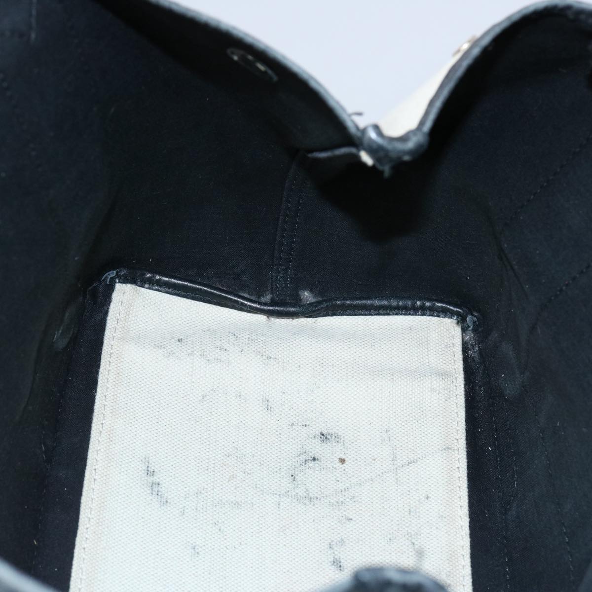 Balenciaga Tote Bag Canvas White Black 339933 — Premium Leather Tote