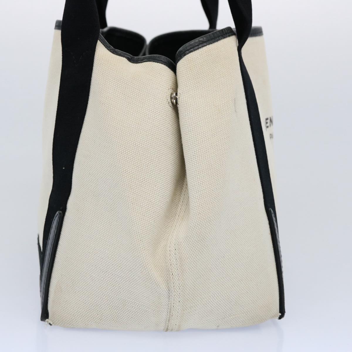 Balenciaga Tote Bag Canvas White Black 339933 — Premium Leather Tote