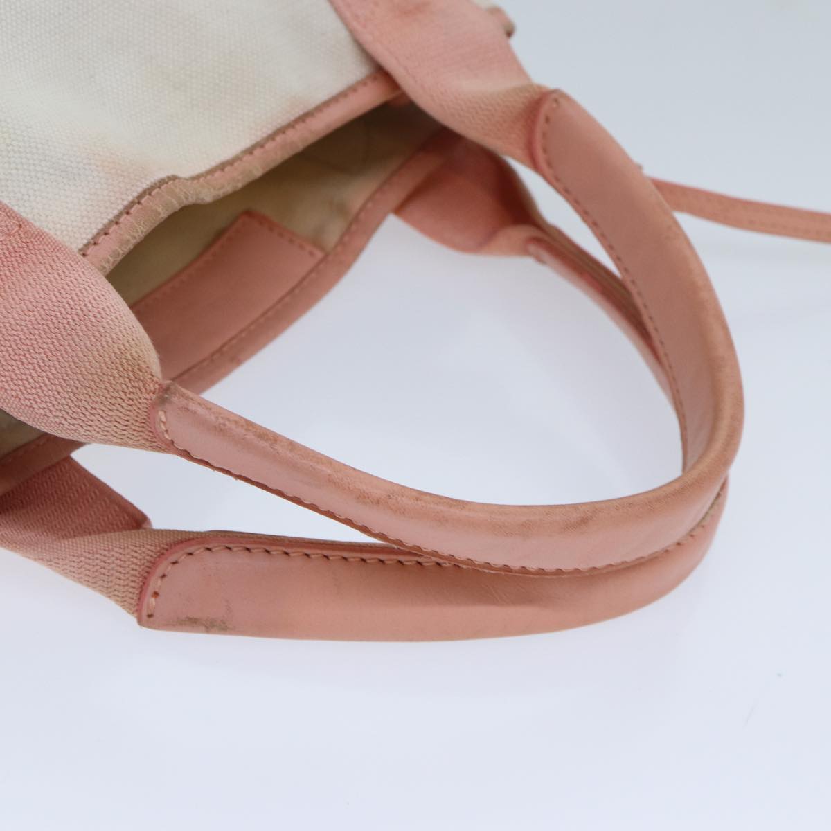 Balenciaga Navy Cabas XS Hand Bag Canvas Pink | Luxury Canvas Tote Bag