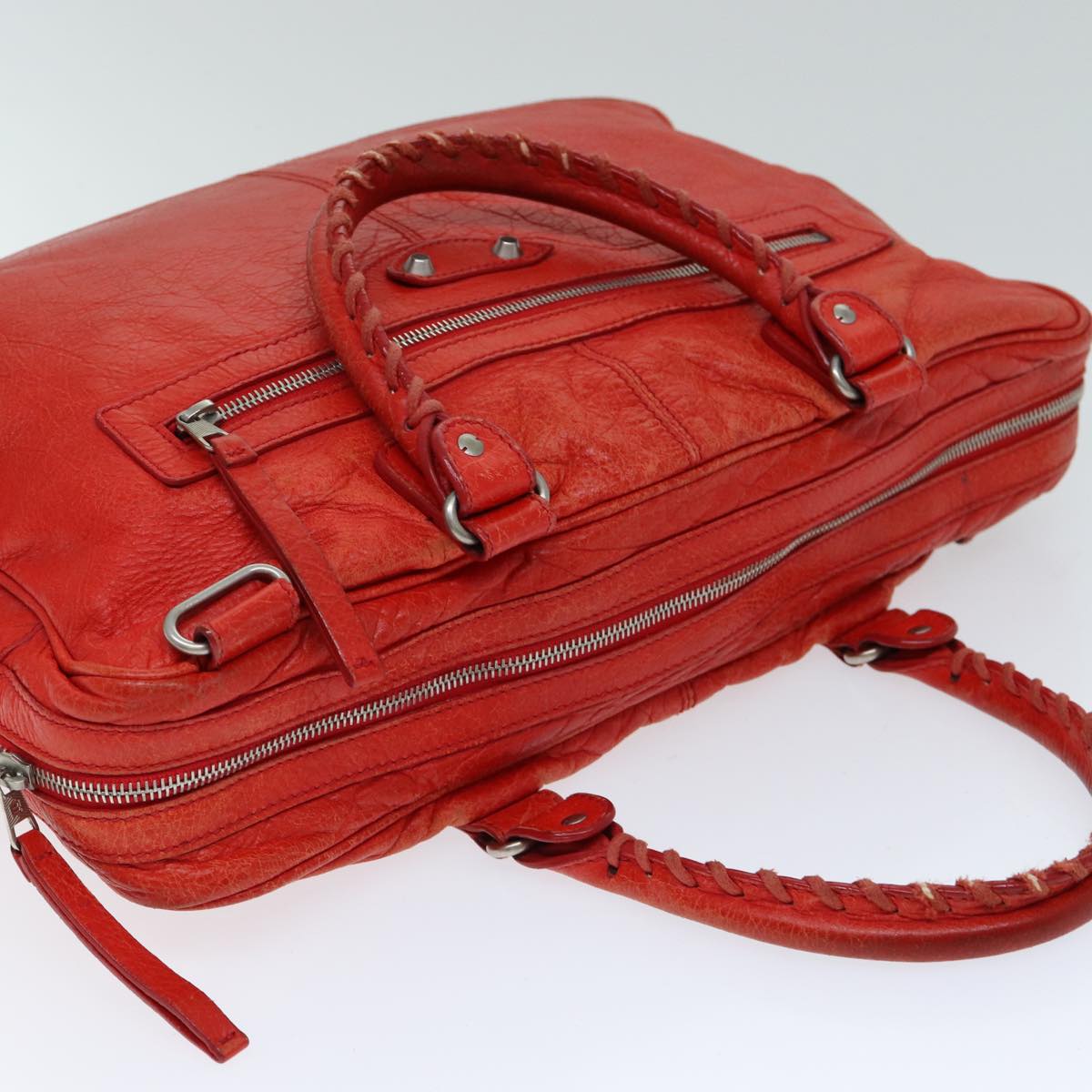 Balenciaga Classic Arena Hand Bag Leather Red 310939 | Designer Luxury Handbag