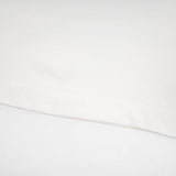 Close-up of Burberry t-shirt craftsmanship