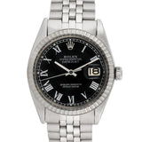 Side view of Rolex men's watch