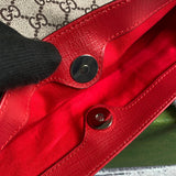 Front view of structured classic women's handbag – women's luxury accessory