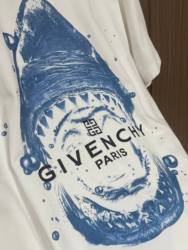 Flat lay presentation of Givenchy luxury clothing with streetwear-inspired cut