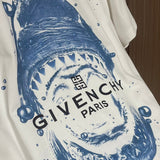 Flat lay presentation of Givenchy luxury clothing with streetwear-inspired cut