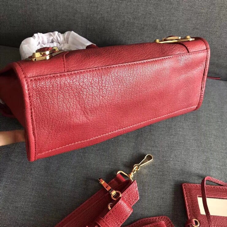 Elegant Premium PU Leather Handbag - Statement Silhouette | Women's Premium Handbag #973 - hardware and detail close-up (image 5) of designer-inspired handbag