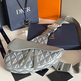 Front view of sleek polished women's handbag – women's luxury accessory