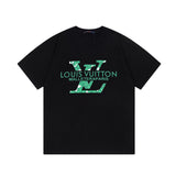 Front view of Louis Vuitton cotton t-shirt with contemporary cut