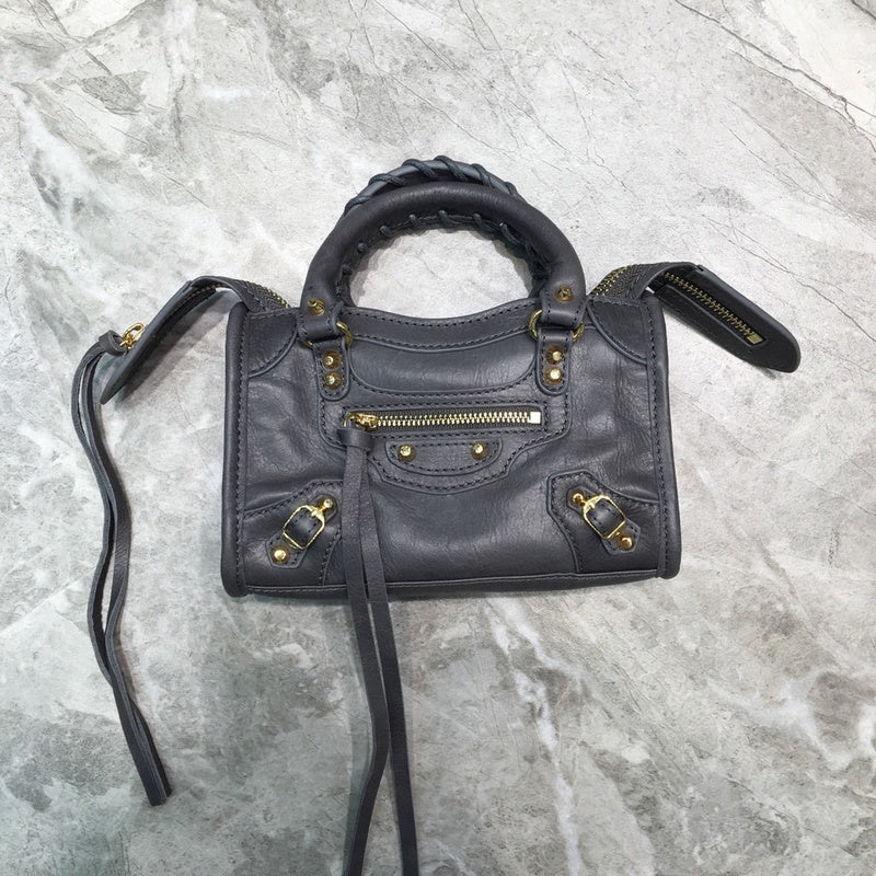 Classic Vegan Leather Handbag - Refined Silhouette | Women's Designer-Inspired Purse #642 - side angle view (image 2) of designer-inspired handbag