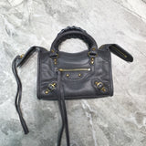 Classic Vegan Leather Handbag - Refined Silhouette | Women's Designer-Inspired Purse #642 - side angle view (image 2) of designer-inspired handbag