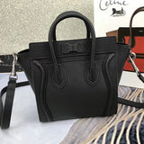 Handle and strap detail of premium statement women's handbag – women's everyday handbag